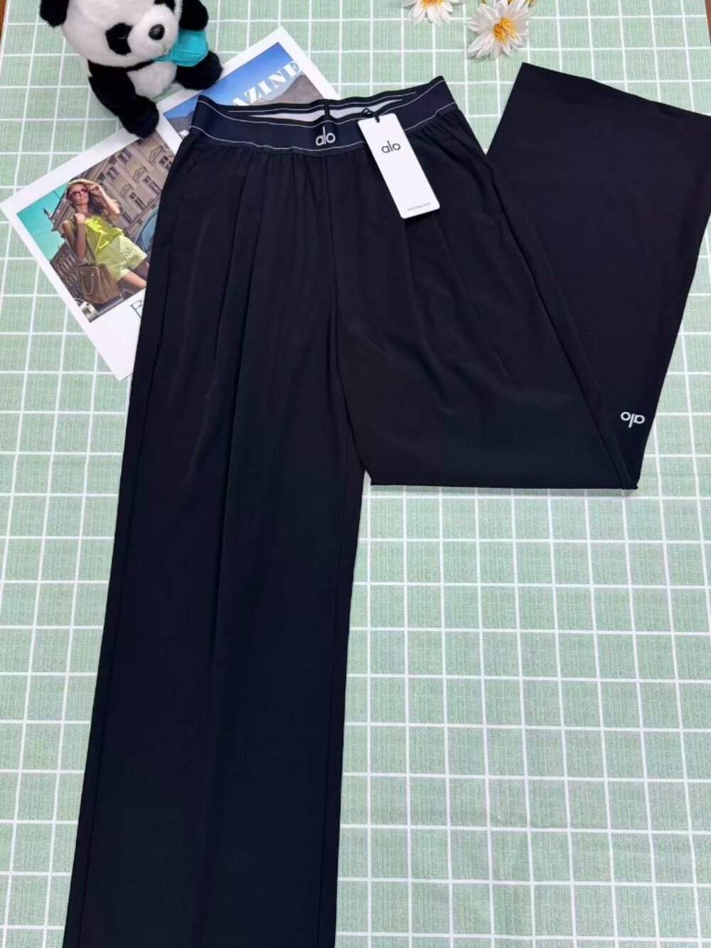 Alo Yoga Suit Up Trouser Black 💘💘Leisure | Fashion（Regular）NWT